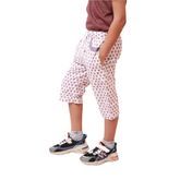 WOVEN PURPLE PRINTED  SHORTS